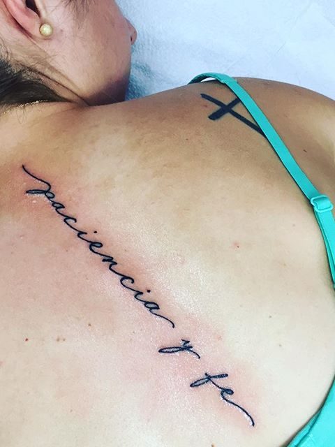 back script tattoo