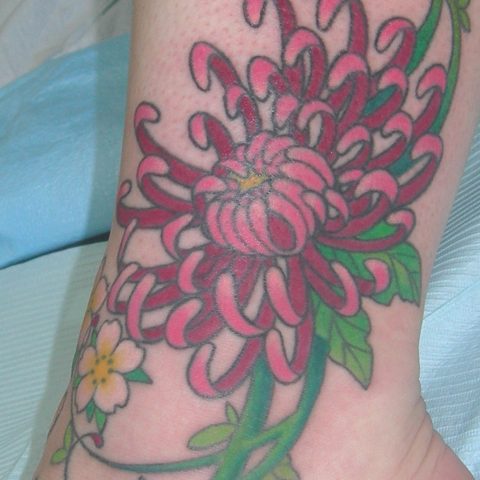 chrysanthemum tattoo