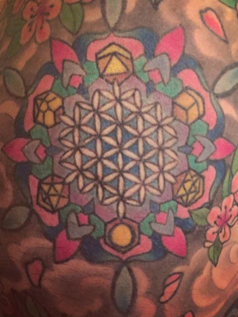 flower of life tattoo