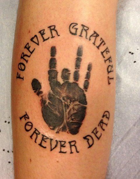 forever grateful tattoo