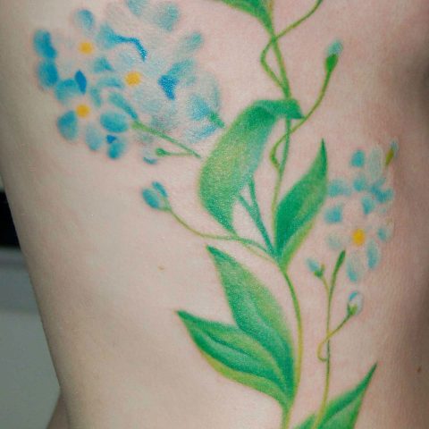 forgot me nots tattoo