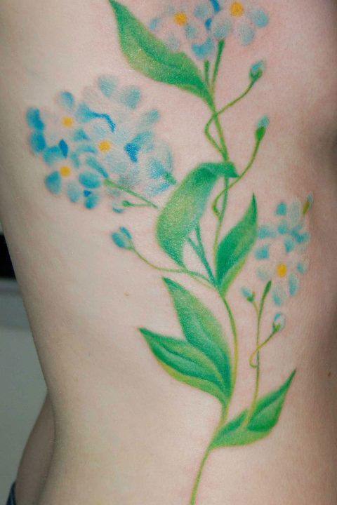forgot me nots tattoo