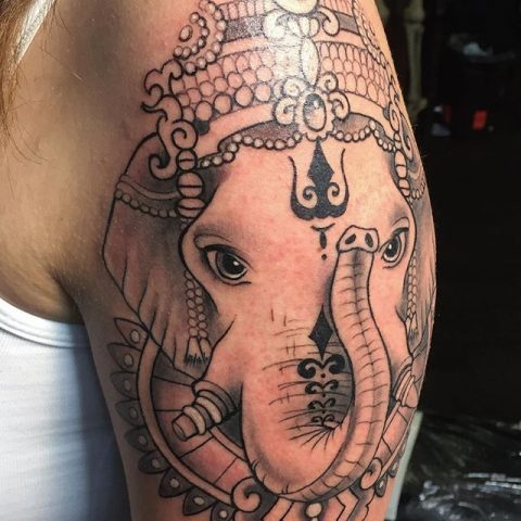 Ganesha tattoo