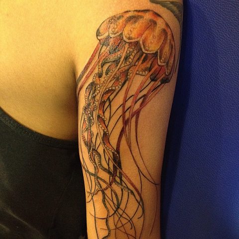 jellyfish tattoo