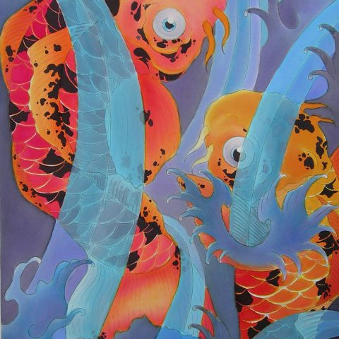 koi painting