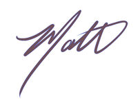 matt signature