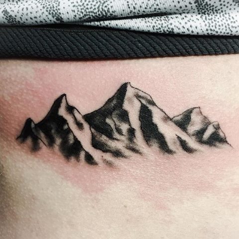mountains tattoo