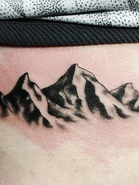 mountains tattoo