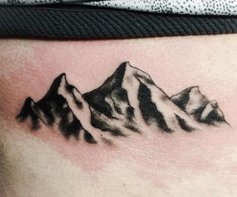 mountains tattoo