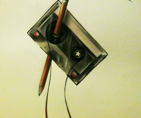 never forget tape drawing