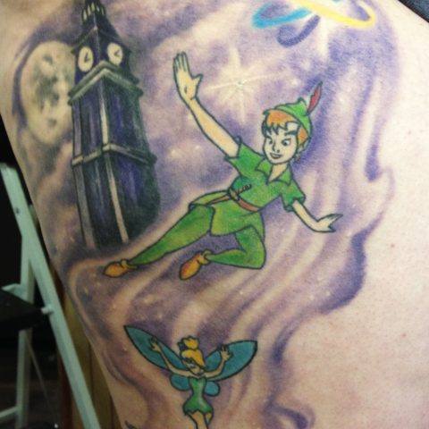 Peter Pan tattoo