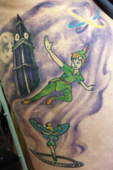 Peter Pan tattoo