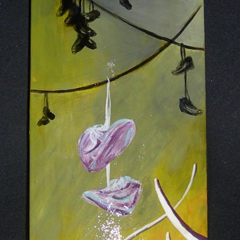 respect hanging shoes board