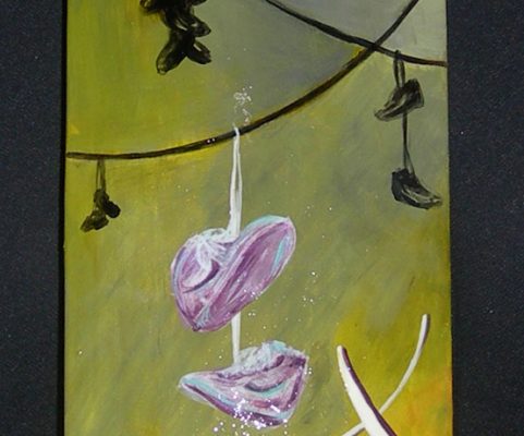 respect hanging shoes board