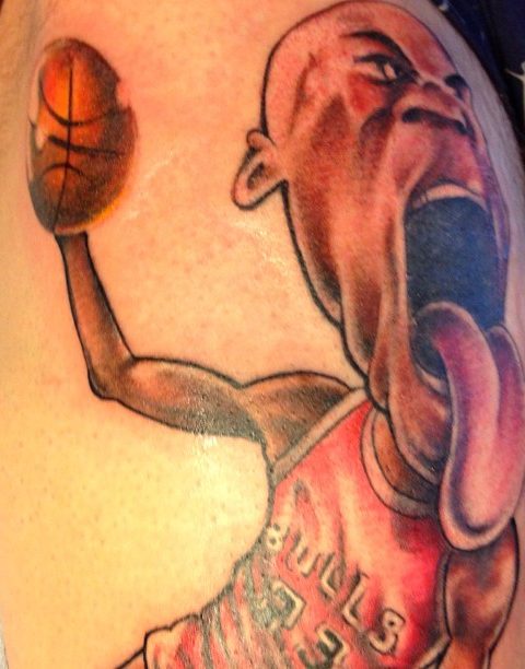 Space Jam tattoo