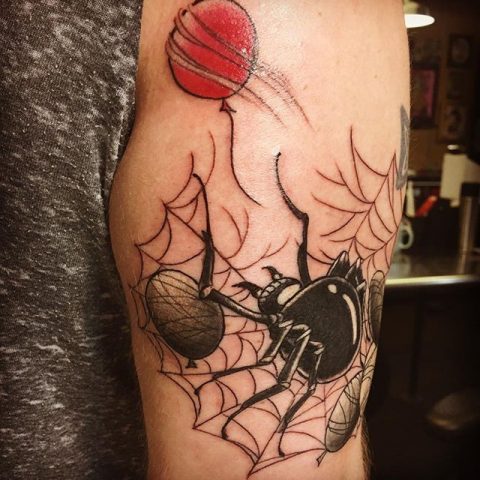 spider tattoo