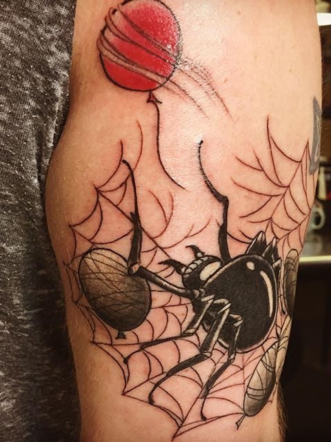 spider tattoo