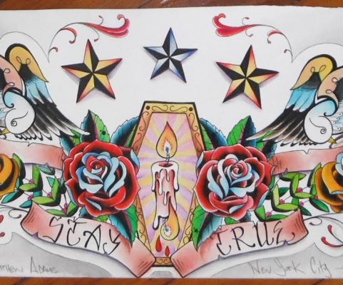 keep staying true drawing