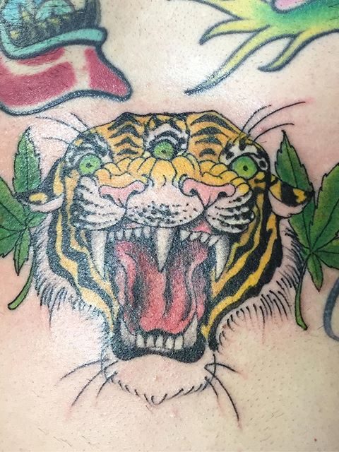 three-eyed tiger tattoo