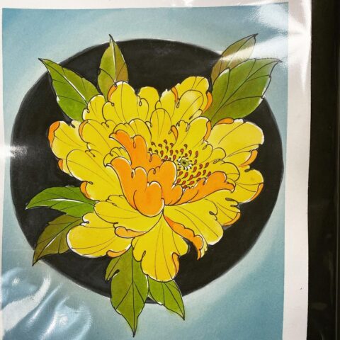 Yellow Flower Artwork